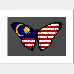 Vintage Malaysia Butterfly Moth | Justice for Malaysia  and Stand with Malaysia Posters and Art